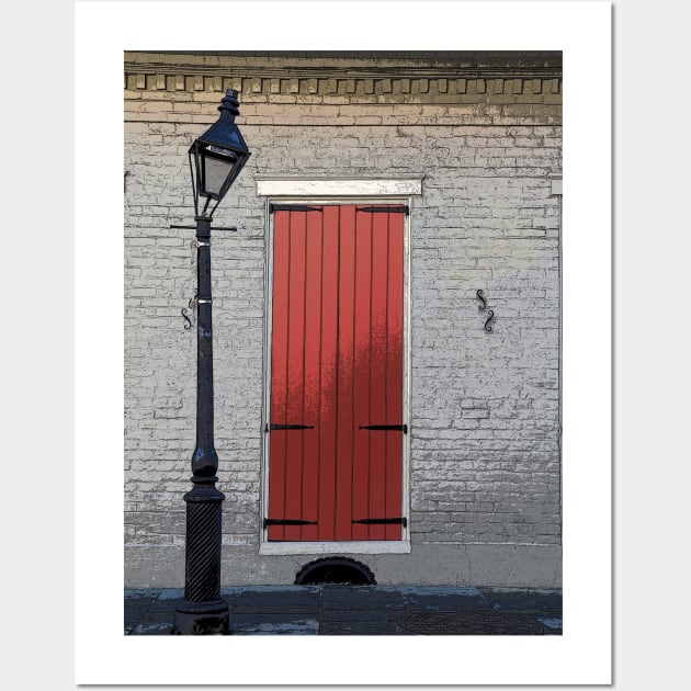 New Orleans Lamp Post Wall Art by JerryGranamanPhotos71